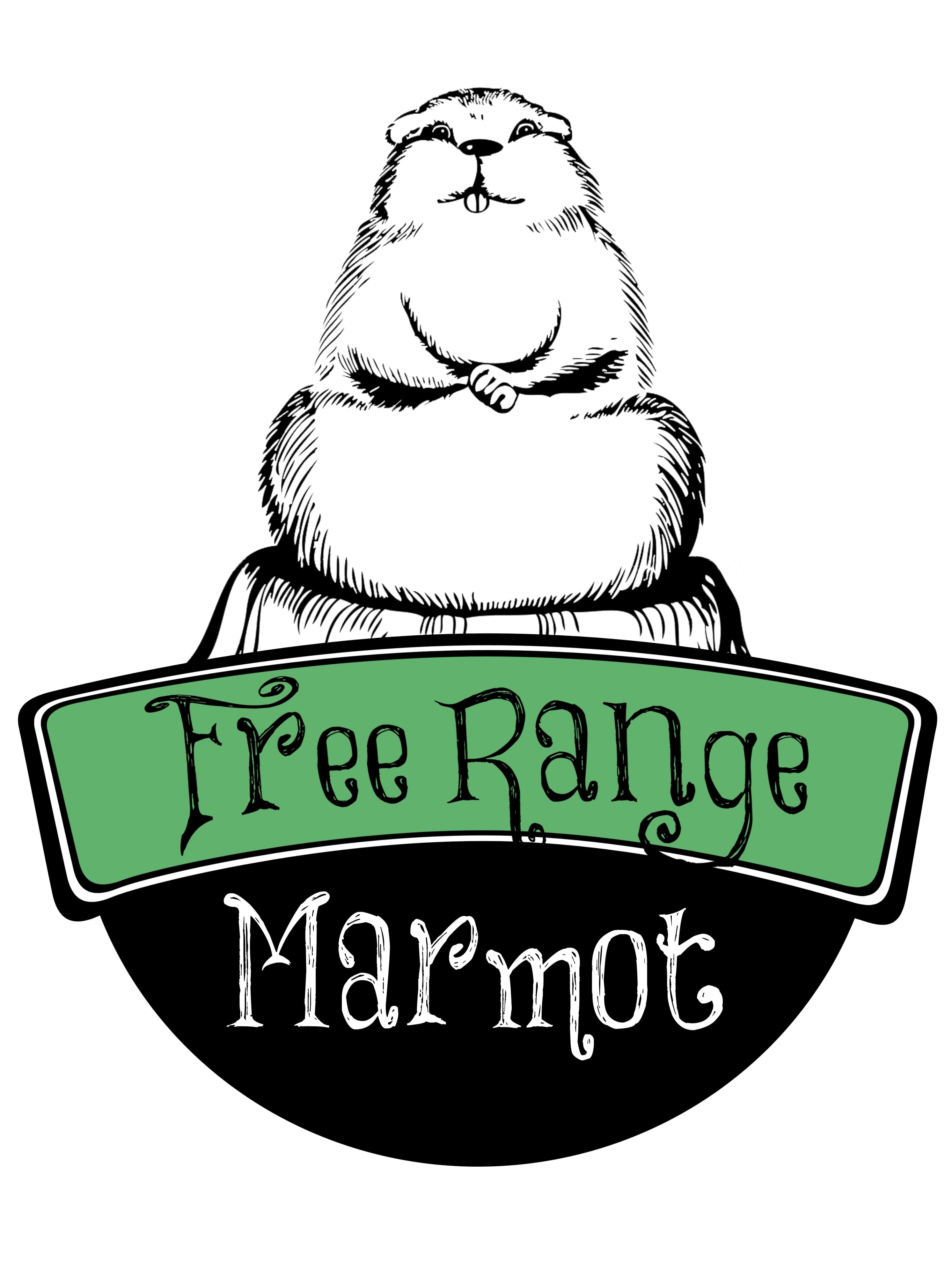 Free Range Marmot Mascot Logo - Eclectic Indie Rock from Boulder, CO